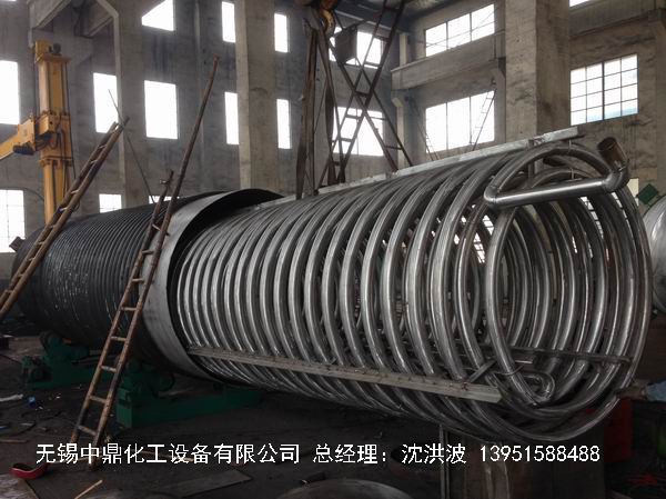 不銹鋼盤管加熱儲罐 外盤管加熱儲罐  內(nèi)盤管加熱儲罐